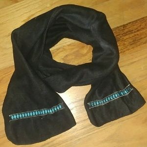 Black Fleece Scarf